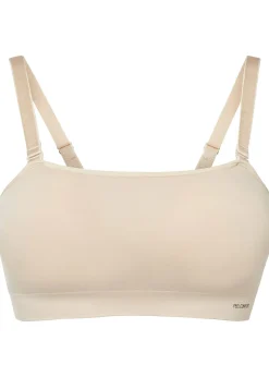Femme bonprix Sans Couture|Soutiens-Gorge|Soutien-gorge bandeau sans couture rembourré Feel Comfort avec bretelles amovibles