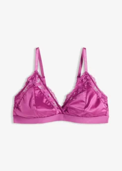 Femme bonprix Dessous|Soutiens-Gorge|Soutien-gorge bralette en matière brillante