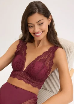 Femme bonprix Dessous|Soutiens-Gorge|Soutien-gorge bralette en dentelle