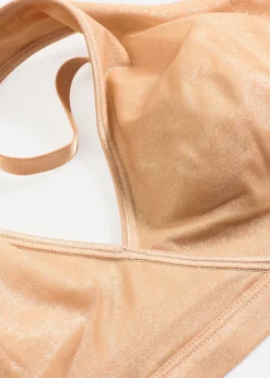 bonprix Soutien-gorge bralette en matière brillante|Femme Basiques|Soutiens-Gorge