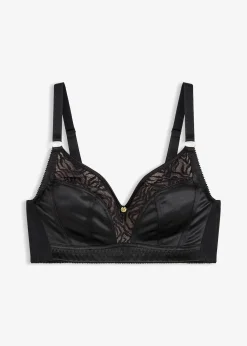 Femme bonprix Dessous|Soutiens-Gorge|Soutien-gorge bralette sans armatures, avec dentelle