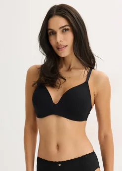 Femme bonprix Lingerie Coton|Soutiens-Gorge|Soutien-gorge coton à coques sans armatures