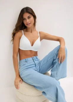 Femme bonprix Lingerie Coton|Soutiens-Gorge|Soutien-gorge coton à coques sans armatures