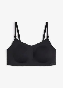 bonprix Soutien-gorge d’allaitement rembourré sans armatures découpes laser|Femme Sans Couture|Maternité