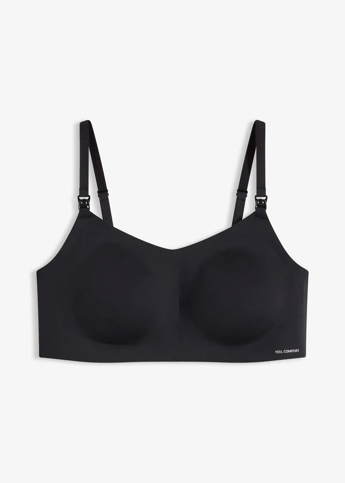 bonprix Soutien-gorge d’allaitement rembourré sans armatures découpes laser|Femme Sans Couture|Maternité