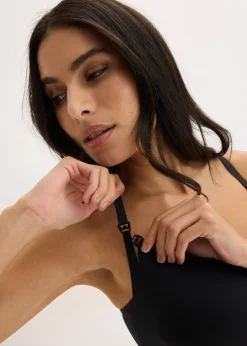 bonprix Soutien-gorge d’allaitement rembourré sans armatures découpes laser|Femme Sans Couture|Maternité