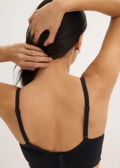 bonprix Soutien-gorge d’allaitement rembourré sans armatures découpes laser|Femme Sans Couture|Maternité