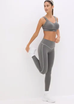 bonprix Soutien-gorge de sport toucher coton, maintien modéré|Femme Soutiens-Gorge|Grands Bonnets D-H