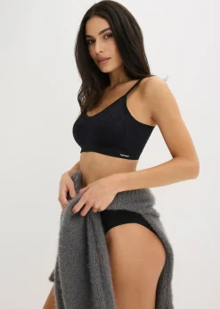 Femme bonprix Sans Couture|Soutiens-Gorge|Soutien-gorge Feel Comfort rembourré sans armatures, orné de dentelle