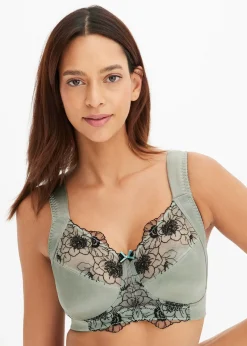 bonprix Soutien-gorge grand maintien sans armatures, bretelles rembourrées|Femme Grands Bonnets D-H|Dessous