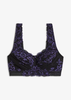 bonprix Soutien-gorge grand maintien sans armatures, bretelles rembourrées|Femme Grands Bonnets D-H|Soutiens-Gorge
