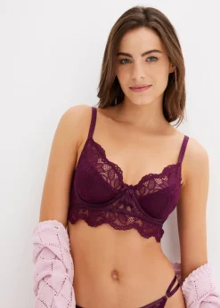 bonprix Soutien-gorge long en dentelle|Femme Dessous|Soutiens-Gorge