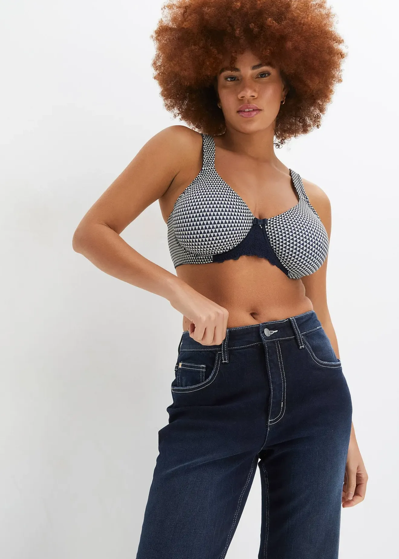 Femme bonprix Grands Bonnets D-H|Soutien-gorge minimiseur à bretelles rembourrées