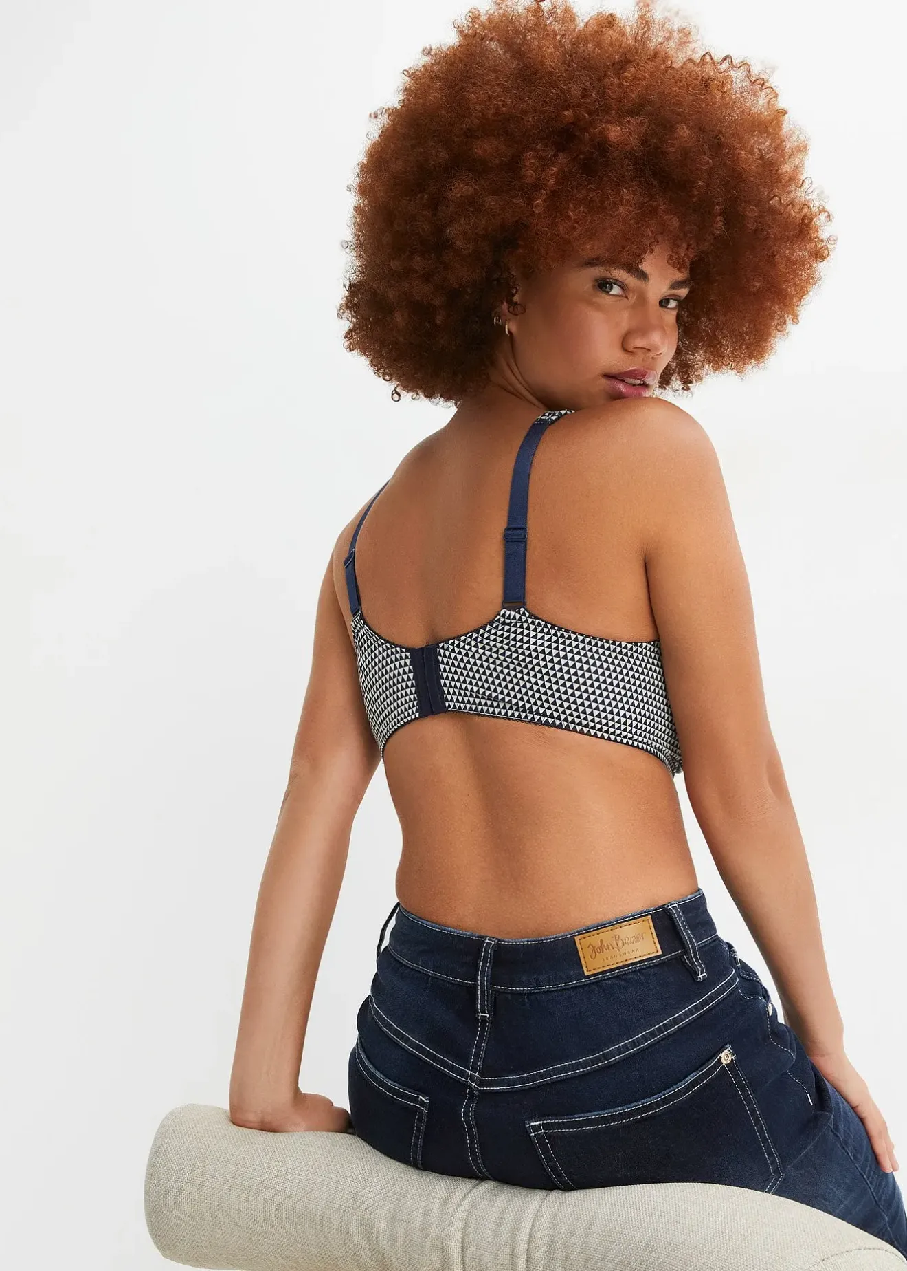 Femme bonprix Grands Bonnets D-H|Soutien-gorge minimiseur à bretelles rembourrées