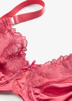 bonprix Soutien-gorge minimiseur à armatures avec broderies florales et brillantes|Femme Grands Bonnets D-H|Dessous