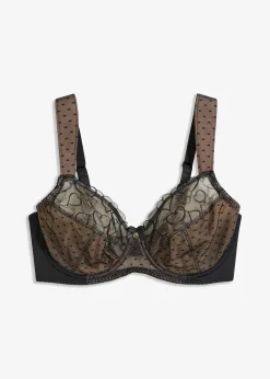 bonprix Soutien-gorge minimiseur à broderie élégante|Femme Grands Bonnets D-H|Dessous
