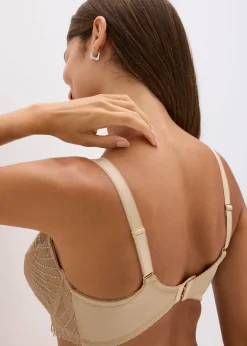 bonprix Soutien-gorge minimiseur avec broderies brillantes|Femme Grands Bonnets D-H|Soutiens-Gorge