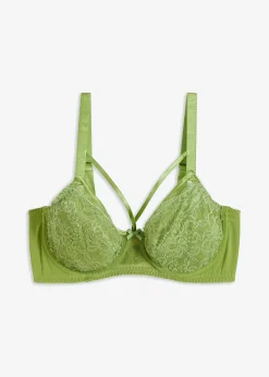 Femme bonprix Grands Bonnets D-H|Dessous|Soutien-gorge minimiseur avec dentelle