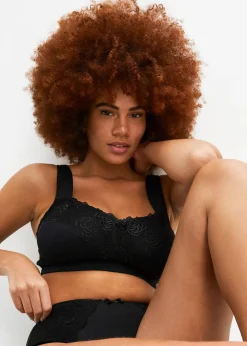 Femme bonprix Grands Bonnets D-H|Soutiens-Gorge|Soutien-gorge minimiseur sans armatures, bretelles rembourrées