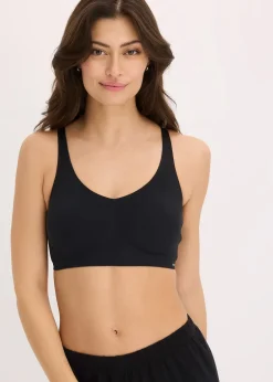 Femme bonprix Sans Couture|Soutiens-Gorge|Soutien-gorge moulé Feel Comfort, rembourré, sans armatures, découpes laser