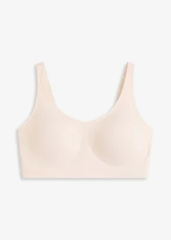 bonprix Soutien-gorge moulé Feel Comfort, rembourré, sans armatures, découpes laser|Femme Sans Couture|Soutiens-Gorge