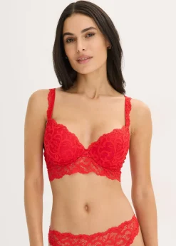 Femme bonprix Dessous|Soutiens-Gorge|Soutien-gorge push-up en dentelle douce