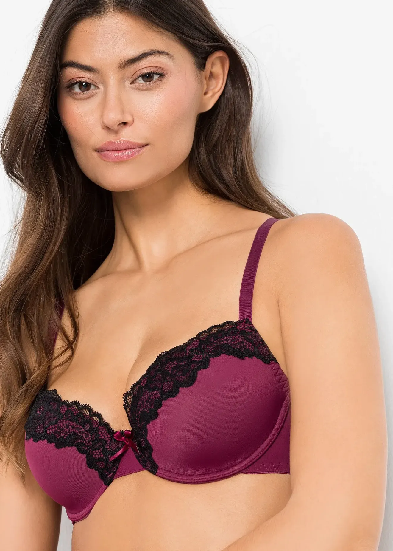 Femme bonprix Grands Bonnets D-H|Soutiens-gorge à coques