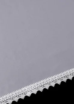 bonprix Stores Voilages|Store voilage avec bordure dentelle