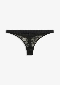 Femme bonprix Dessous|Bas|String mini en dentelle douxe