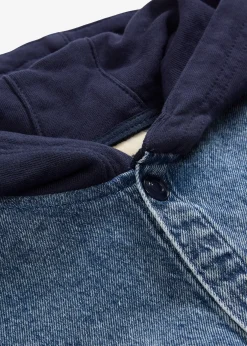 bonprix Surchemise en jean à capuche sweat|Enfant Vêtements Enfant|Garçons 9-16 Ans·Vestes Outdoor