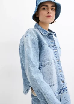 bonprix Surchemise/veste en jean|Femme Vestes & Manteaux