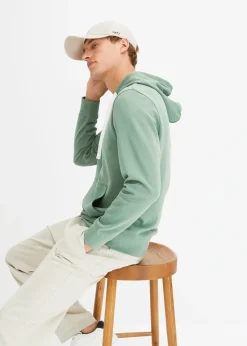 bonprix Sweat à capuche 100% coton|Homme Sweats