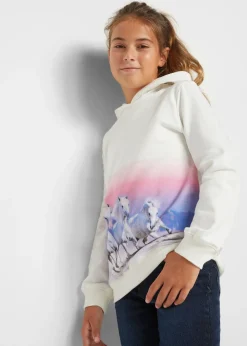 Enfant bonprix Vêtements Enfant|Filles 9-16 Ans·Pulls & Sweats|Sweat à capuche 100% coton