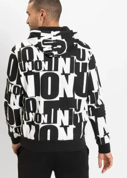 Homme bonprix Sweats|Sweat à capuche 100% coton