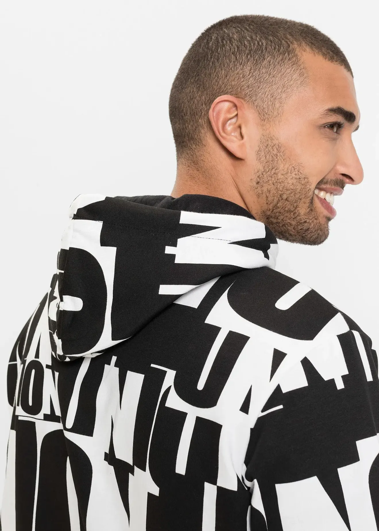 Homme bonprix Sweats|Sweat à capuche 100% coton