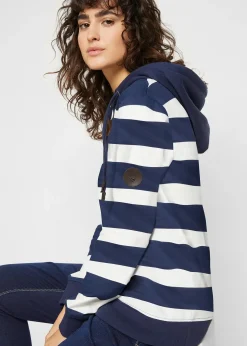 Femme bonprix Sweats|Sweat à capuche 100% coton