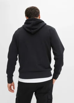 bonprix Sweat à capuche 100% coton|Homme Sweats