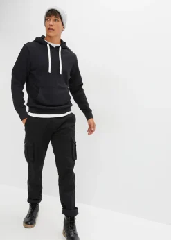 bonprix Sweat à capuche 100% coton|Homme Sweats