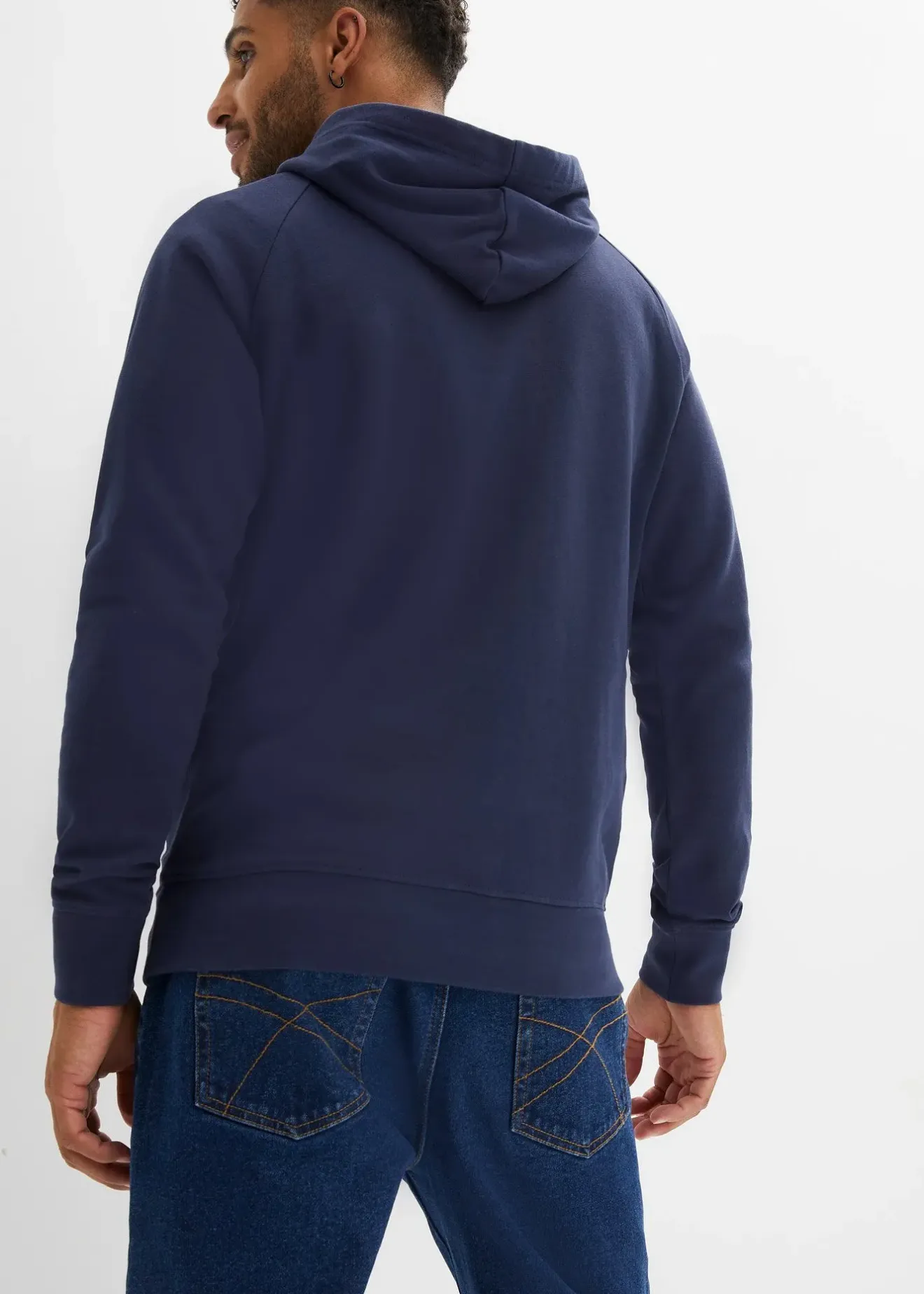 bonprix Sweat à capuche 100% coton|Homme Sweats