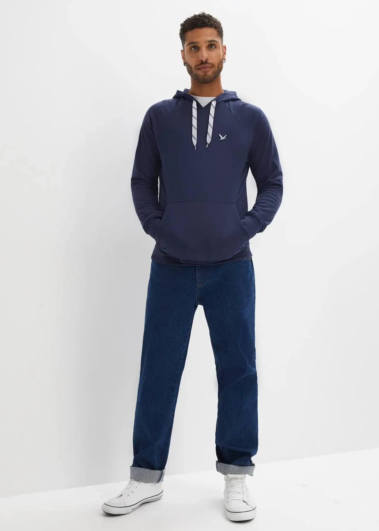 bonprix Sweat à capuche 100% coton|Homme Sweats