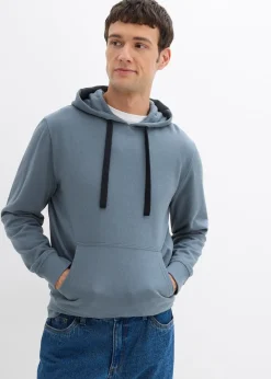 bonprix Sweat à capuche 100% coton|Homme Sweats
