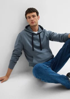 bonprix Sweat à capuche 100% coton|Homme Sweats