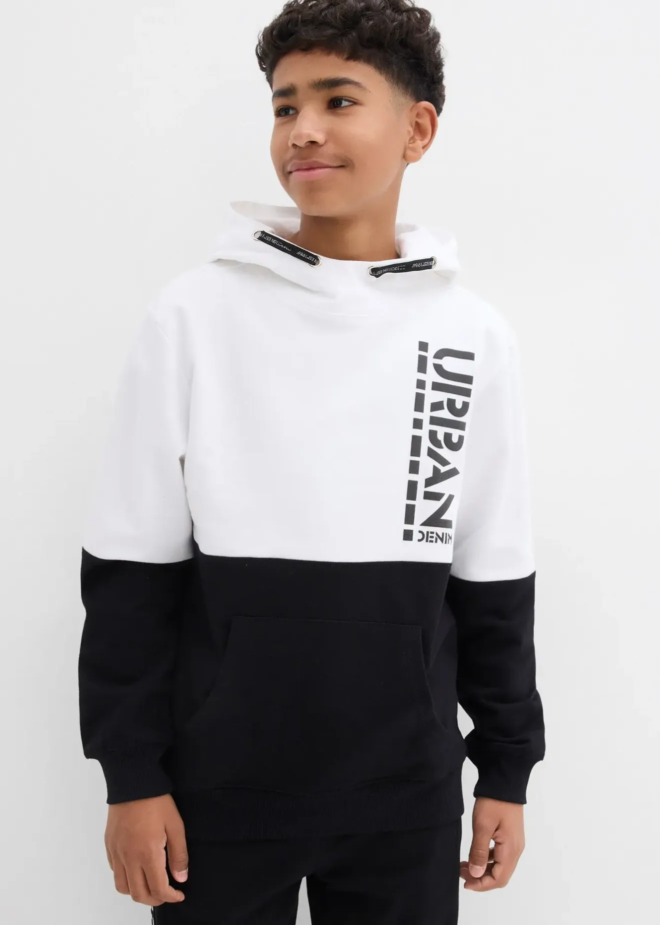 bonprix Sweat à capuche 100% coton|Enfant Vêtements Enfant|Garçons 9-16 Ans·Pulls & Sweats