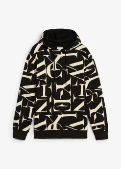 Homme bonprix Sweats|Sweat à capuche 100% coton, coupe loose