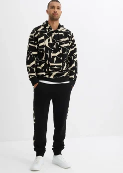 Homme bonprix Sweats|Sweat à capuche 100% coton, coupe loose