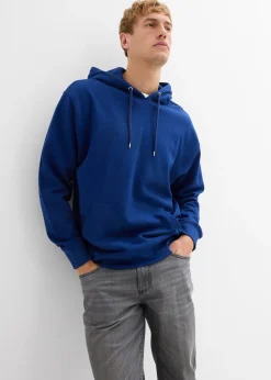 bonprix Sweat à capuche ample 100% coton|Homme Vêtements De Sport|Sweats