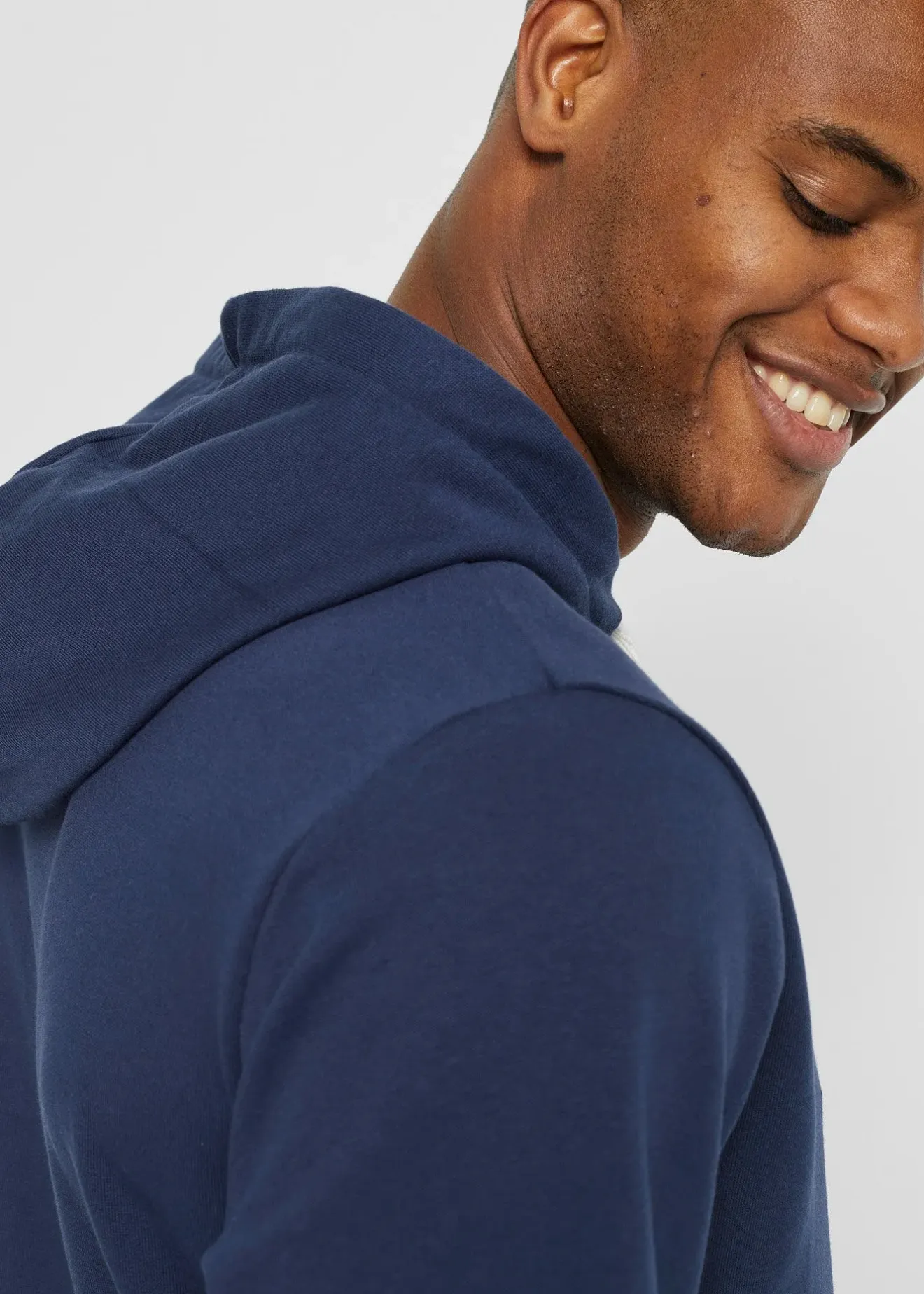 Homme bonprix Sweats|Sweat à capuche, manches courtes