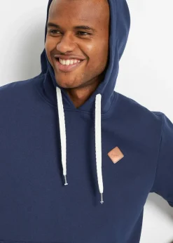 Homme bonprix Sweats|Sweat à capuche, manches courtes