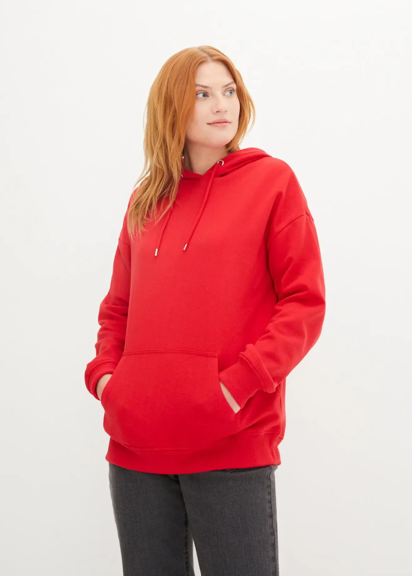 bonprix Sweat à capuche oversize|Femme Basiques|Sweats