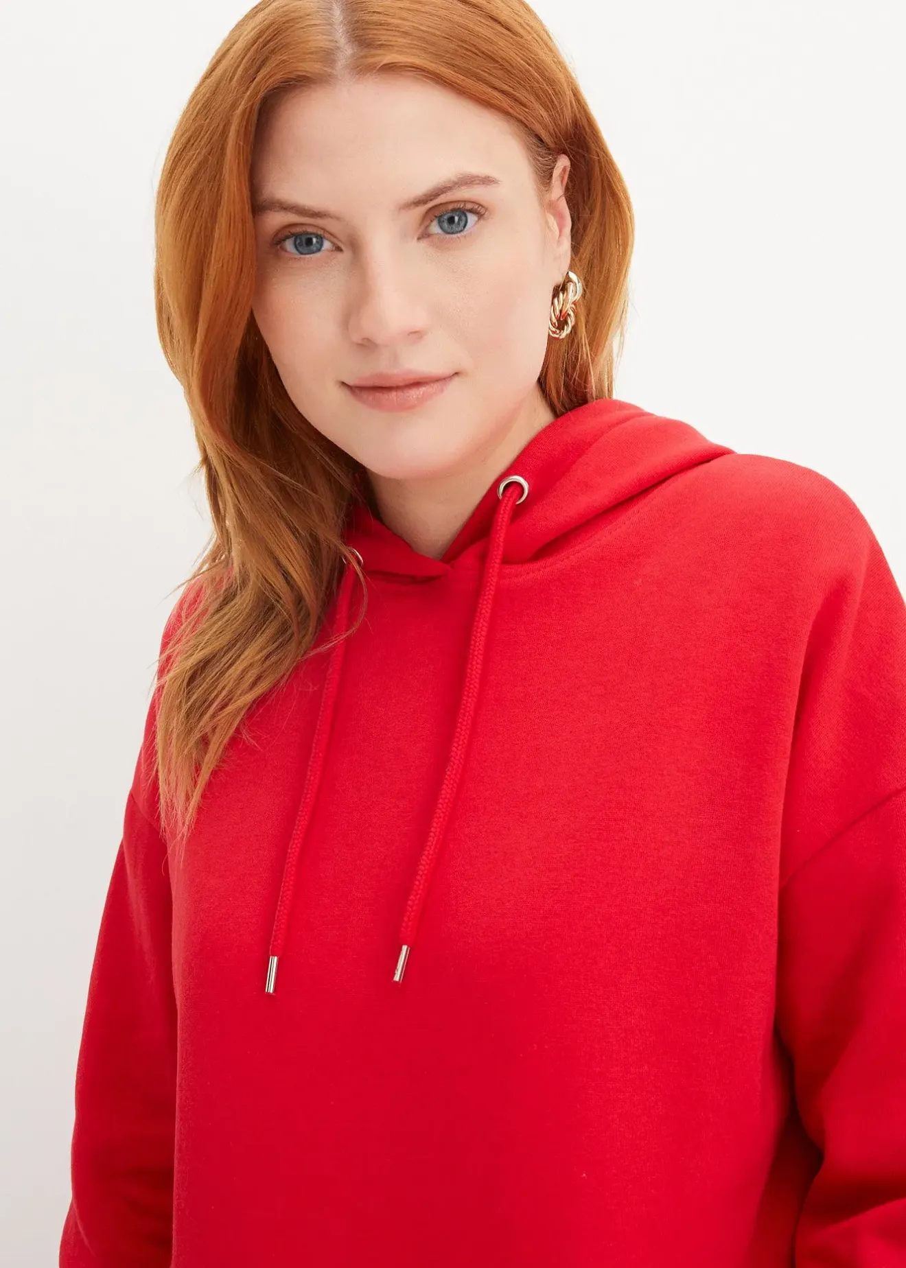 bonprix Sweat à capuche oversize|Femme Basiques|Sweats